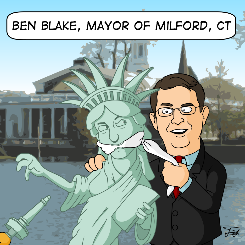 Ben Blake Milford Mayor
